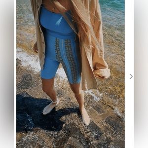 BRAND New chic hi-waisted biker shorts Moontides tribal leggings workout biking